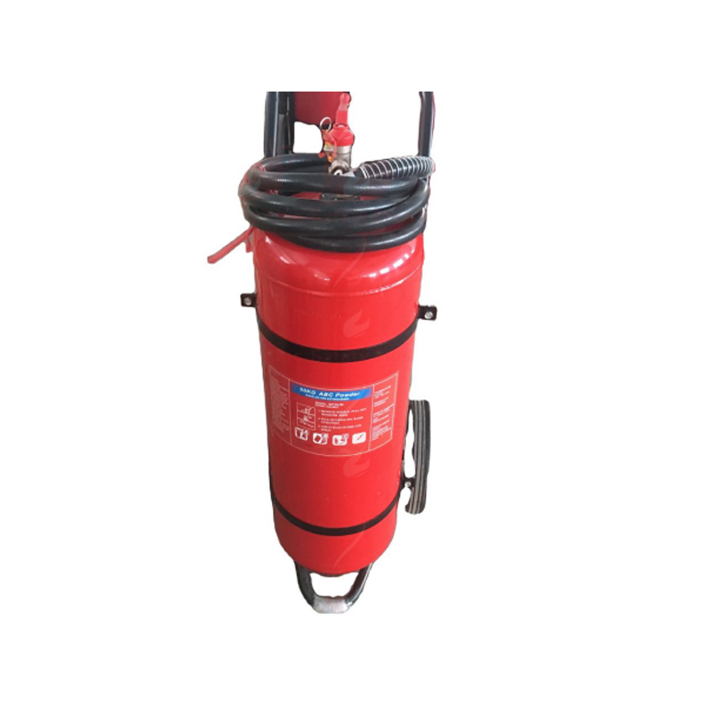 50kg Arabalı Kuru Tozlu Yangın Söndürücü